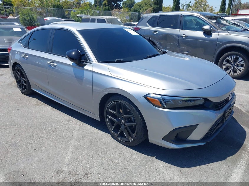 2024 Honda Civic VIN 2HGFE2F54RH544165 — IAAI salvage auction photo