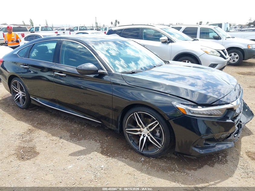 2021 Honda Accord VIN 1HGCV2F97MA019453 IAAI salvage auction — FRONT END, Salvage Title, sold $8,000 on 2026-07-23 (photo 1)