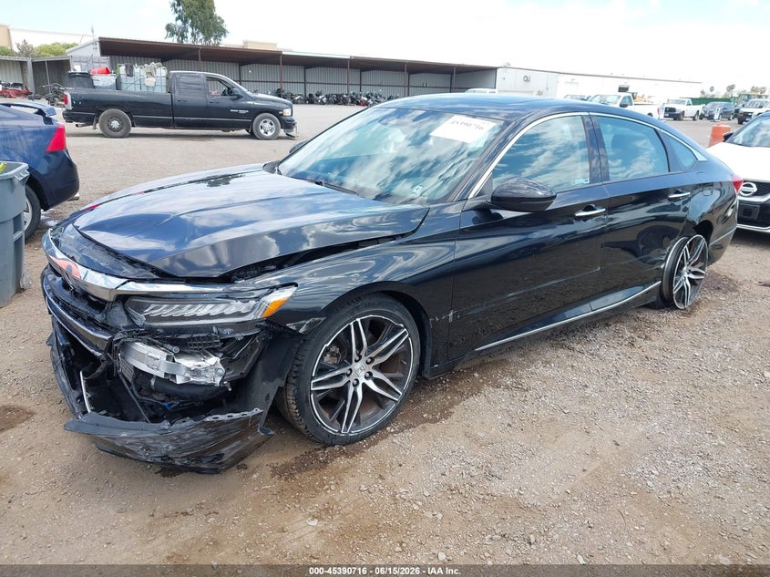 2021 Honda Accord VIN 1HGCV2F97MA019453 IAAI salvage auction — FRONT END, Salvage Title, sold $8,000 on 2026-07-23 (photo 2)