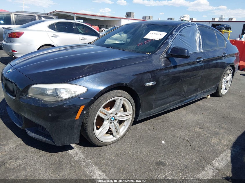 2013 BMW 5er VIN WBAFR9C55DDX79788 IAAI salvage auction — NORMAL WEAR, Regular (Nevada), sold $800 on 2026-07-24 (photo 2)