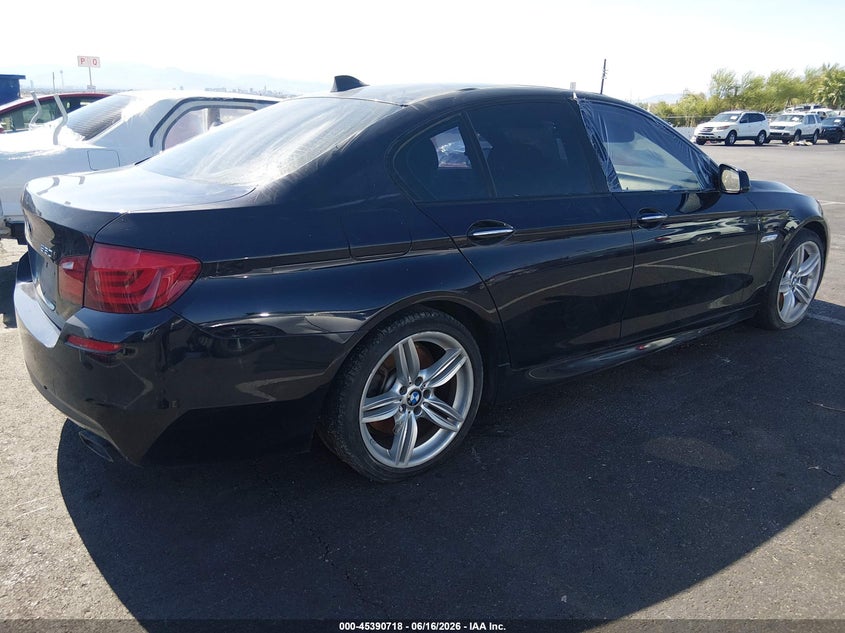 2013 BMW 5er VIN WBAFR9C55DDX79788 IAAI salvage auction — NORMAL WEAR, Regular (Nevada), sold $800 on 2026-07-24 (photo 4)