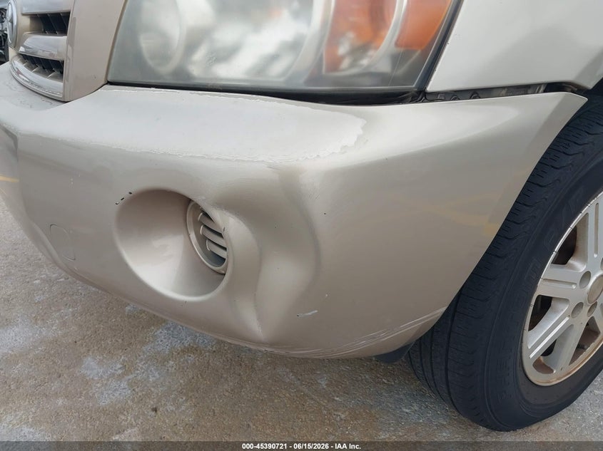 2005 Toyota Highlander VIN JTEGP21A550081030 IAAI salvage auction — NORMAL WEAR, Clear (Texas), sold $1,250 on 2026-07-16 (photo 6)
