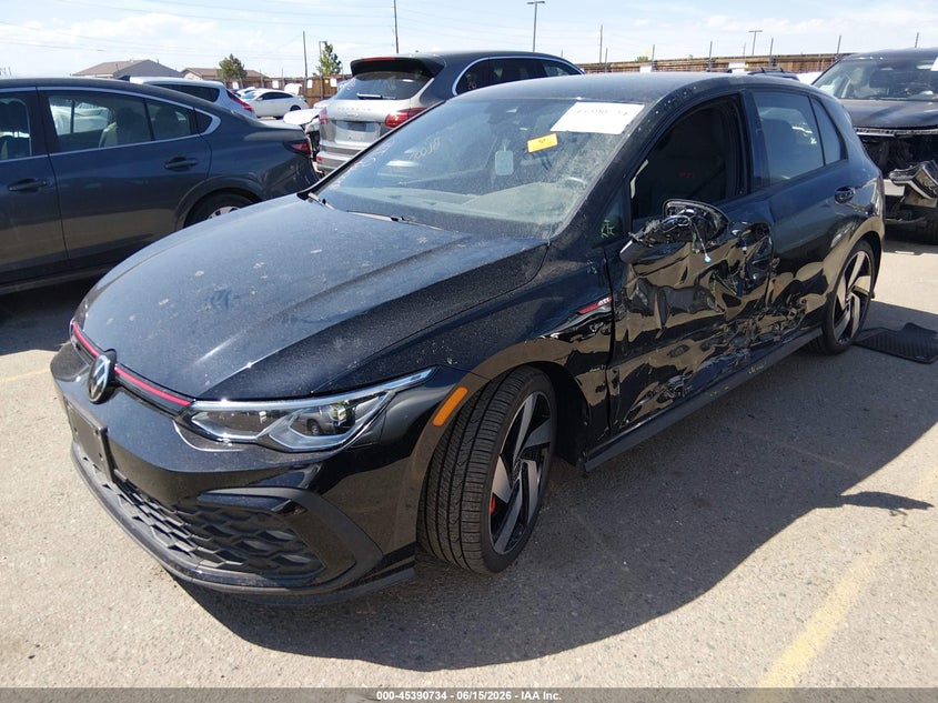 2024 Volkswagen Golf gti VIN WVWGA7CD2RW124462 IAAI salvage auction — LEFT SIDE, Salvage (Colorado), sold $9,900 on 2026-09-03 (photo 2)