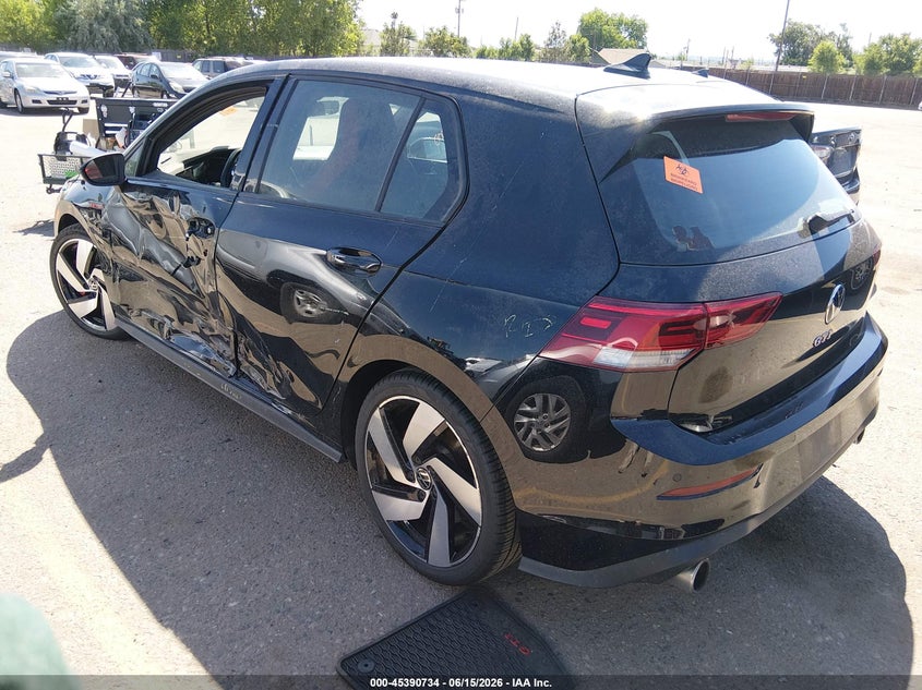 2024 Volkswagen Golf gti VIN WVWGA7CD2RW124462 IAAI salvage auction — LEFT SIDE, Salvage (Colorado), sold $9,900 on 2026-09-03 (photo 3)