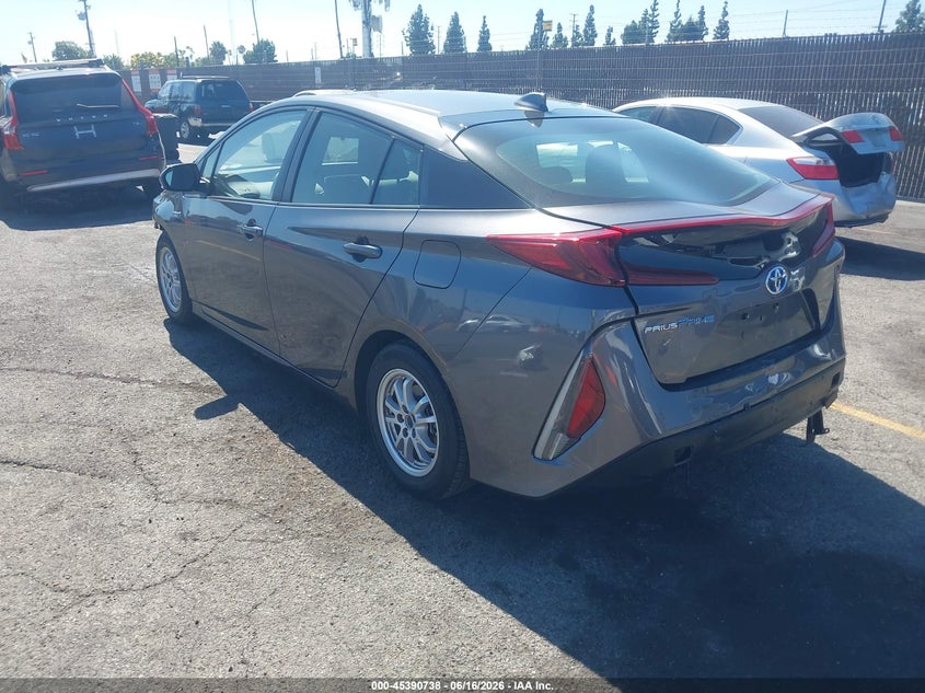 2021 Toyota Prius VIN JTDKAMFP9M3176566 IAAI salvage auction — FRONT END, Salvage (California), sold $5,700 on 2026-07-06 (photo 3)