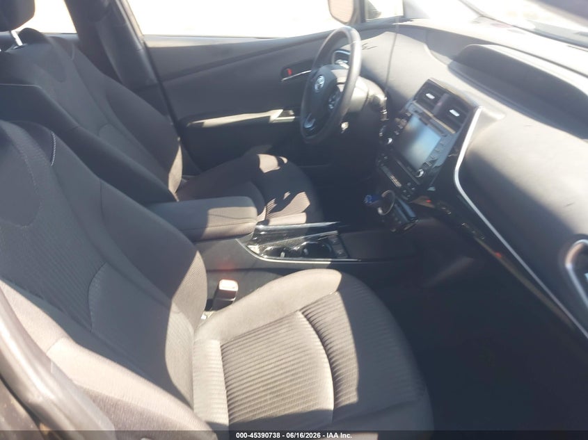 2021 Toyota Prius VIN JTDKAMFP9M3176566 IAAI salvage auction — FRONT END, Salvage (California), sold $5,700 on 2026-07-06 (photo 5)