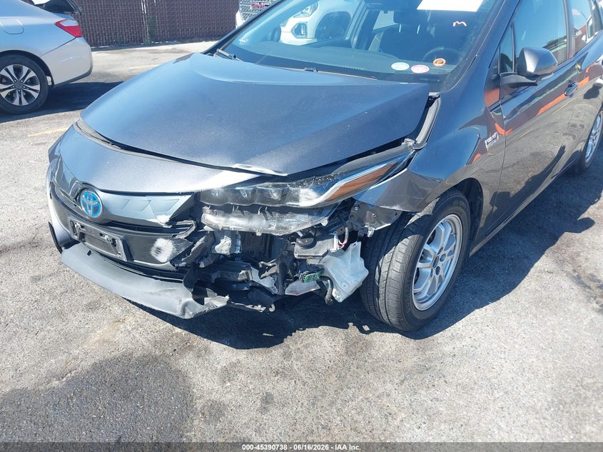 2021 Toyota Prius VIN JTDKAMFP9M3176566 IAAI salvage auction — FRONT END, Salvage (California), sold $5,700 on 2026-07-06 (photo 6)
