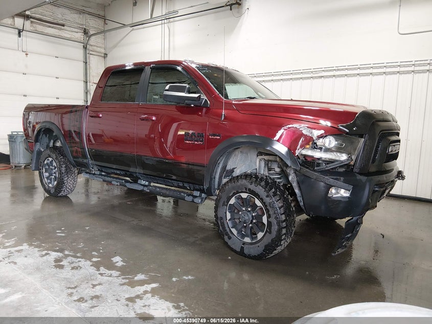 2017 Ram 2500 VIN 3C6TR5EJXHG741059 IAAI salvage auction — FRONT END, Salvage Title, sold $7,900 on 2026-07-27 (photo 1)