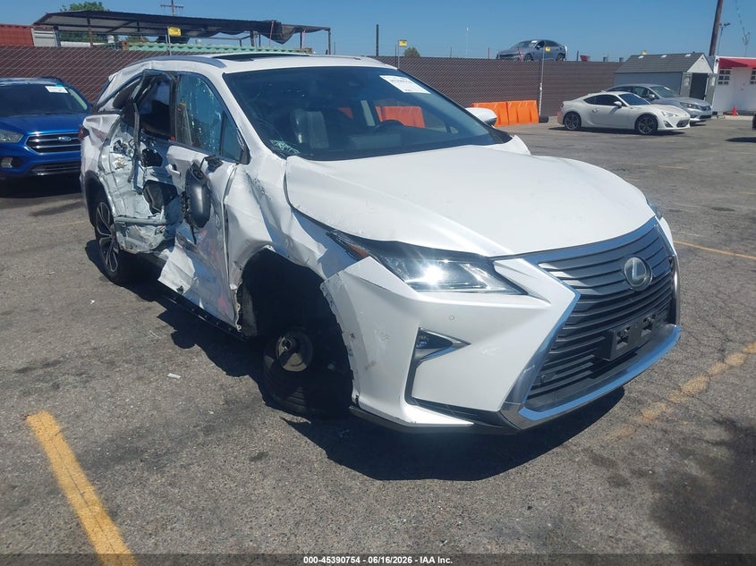 2018 Lexus Rx VIN JTJGZKCA4J2009226 IAAI salvage auction — SIDE, Salvage (California), sold $4,200 on 2026-07-09 (photo 1)