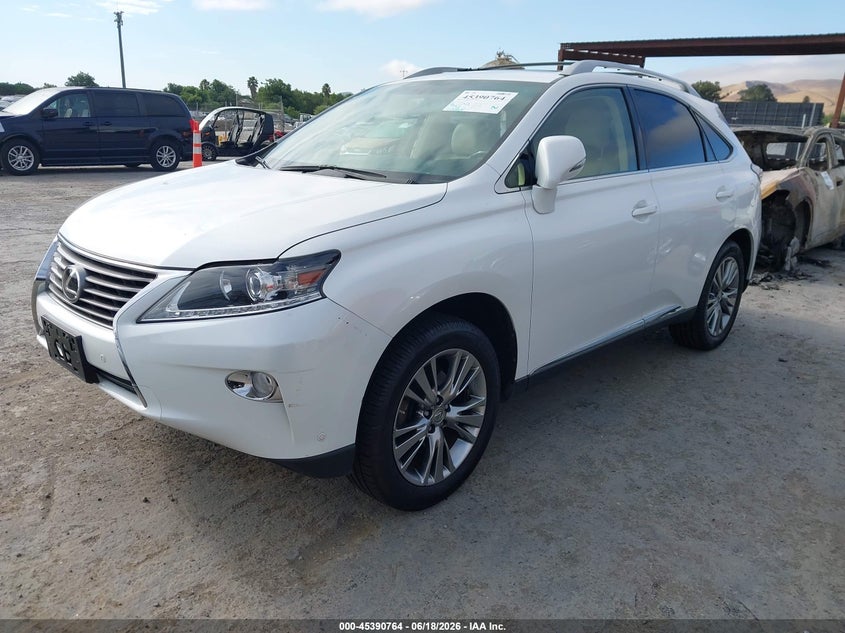 2014 Lexus Rx VIN JTJBK1BA0E2462694 IAAI salvage auction — RIGHT SIDE, Salvage (California), sold $5,600 on 2026-07-23 (photo 2)