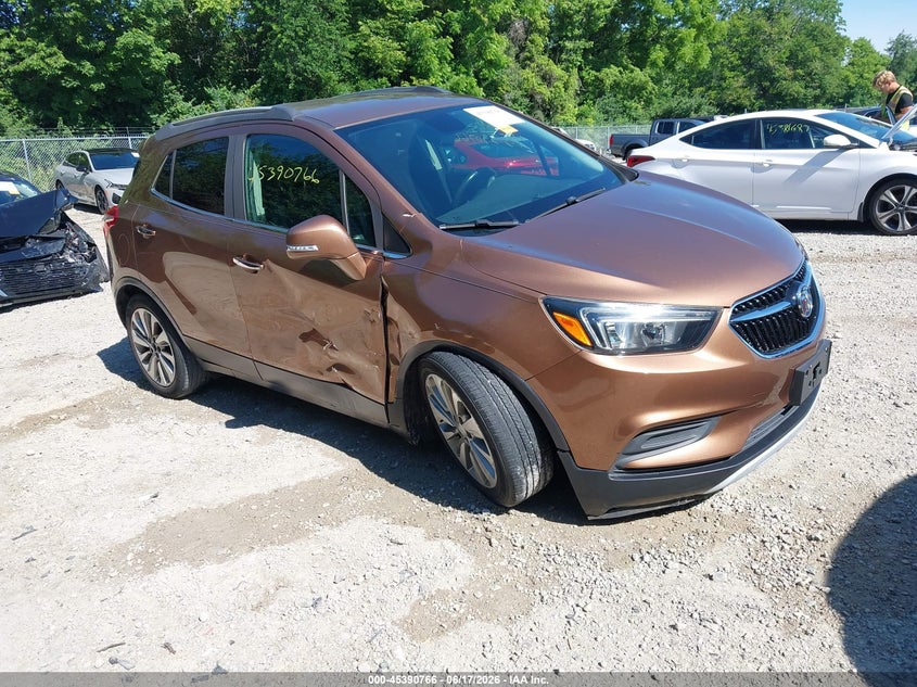 2017 Buick Encore VIN KL4CJASB4HB068567 IAAI salvage auction — RIGHT SIDE, Salvage Title, sold $1,500 on 2026-07-28 (photo 1)