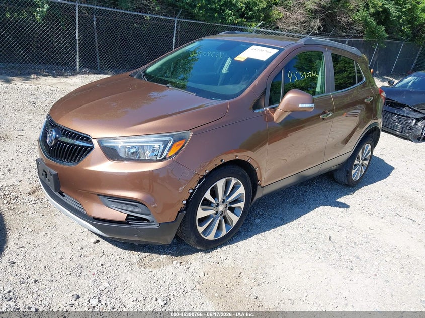 2017 Buick Encore VIN KL4CJASB4HB068567 IAAI salvage auction — RIGHT SIDE, Salvage Title, sold $1,500 on 2026-07-28 (photo 2)