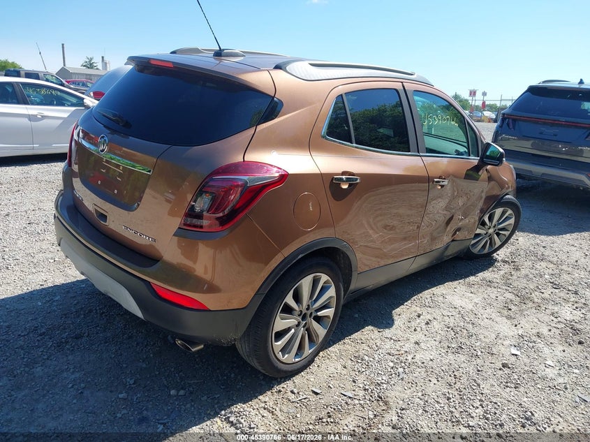 2017 Buick Encore VIN KL4CJASB4HB068567 IAAI salvage auction — RIGHT SIDE, Salvage Title, sold $1,500 on 2026-07-28 (photo 4)