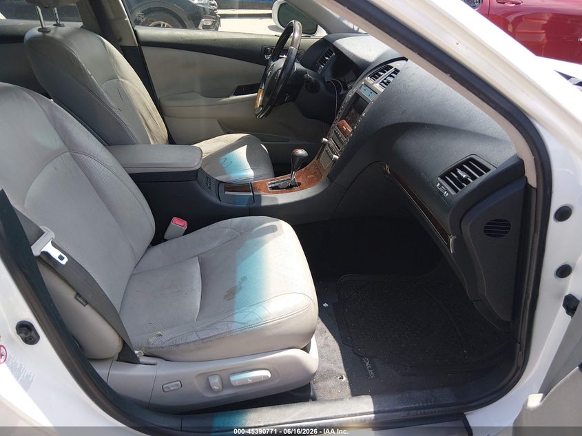 2012 Lexus Es 350 VIN JTHBK1EG2C2513143 IAAI salvage auction — NORMAL WEAR, Original (Texas), sold $1,350 on 2026-07-06 (photo 5)