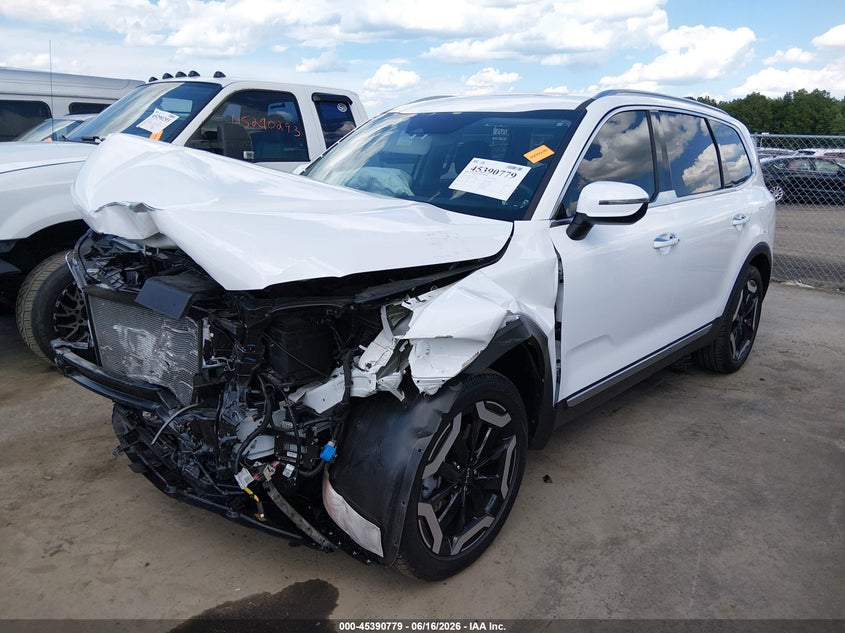 2025 Kia Telluride VIN 5XYP6DGC8SG710474 IAAI salvage auction — FRONT END, Salvage (Ohio), sold $8,250 on 2026-07-21 (photo 2)