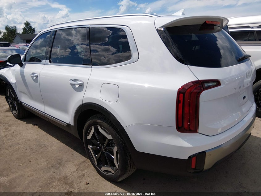 2025 Kia Telluride VIN 5XYP6DGC8SG710474 IAAI salvage auction — FRONT END, Salvage (Ohio), sold $8,250 on 2026-07-21 (photo 3)