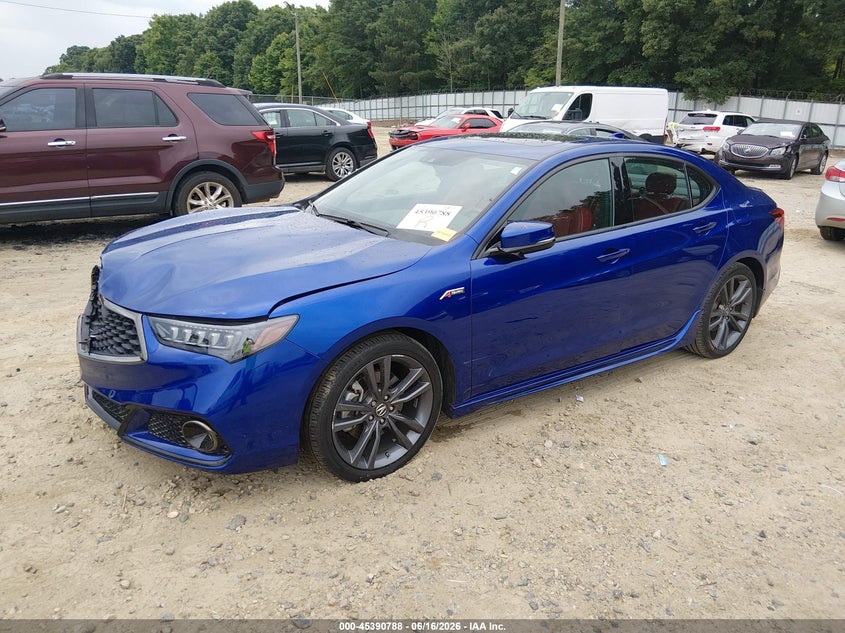 2018 Acura Tlx VIN 19UUB2F62JA012571 IAAI salvage auction — FRONT END, Salvage Title, sold $8,650 on 2026-09-01 (photo 2)