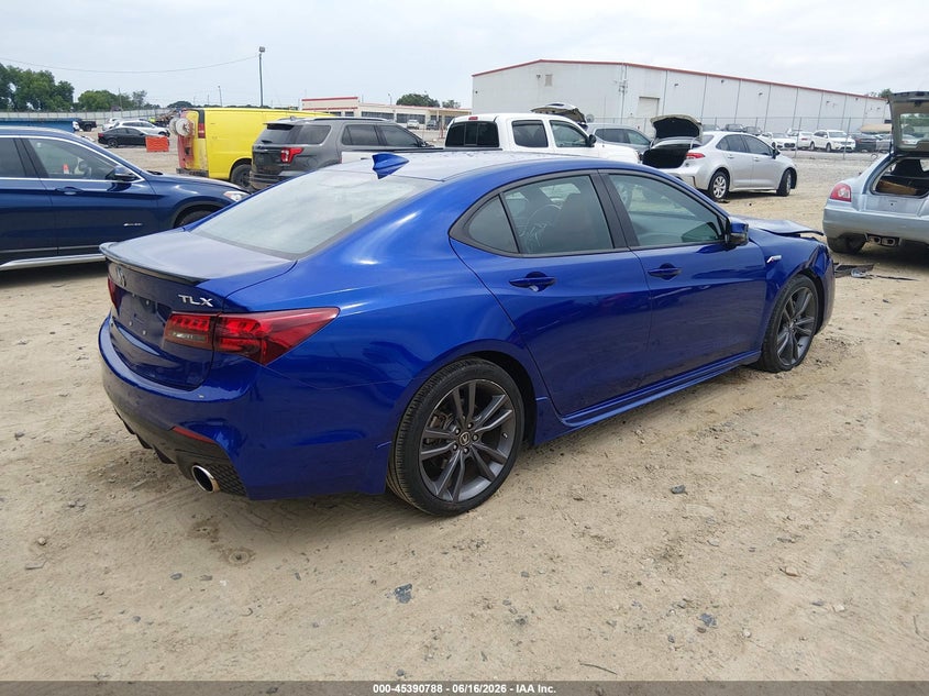 2018 Acura Tlx VIN 19UUB2F62JA012571 IAAI salvage auction — FRONT END, Salvage Title, sold $8,650 on 2026-09-01 (photo 4)