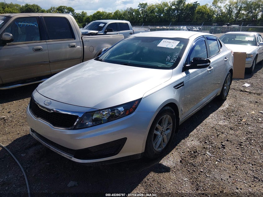 2011 Kia Optima VIN KNAGM4A7XB5151341 IAAI salvage auction — NORMAL WEAR, Clear (Tennessee), sold $450 on 2026-07-23 (photo 2)