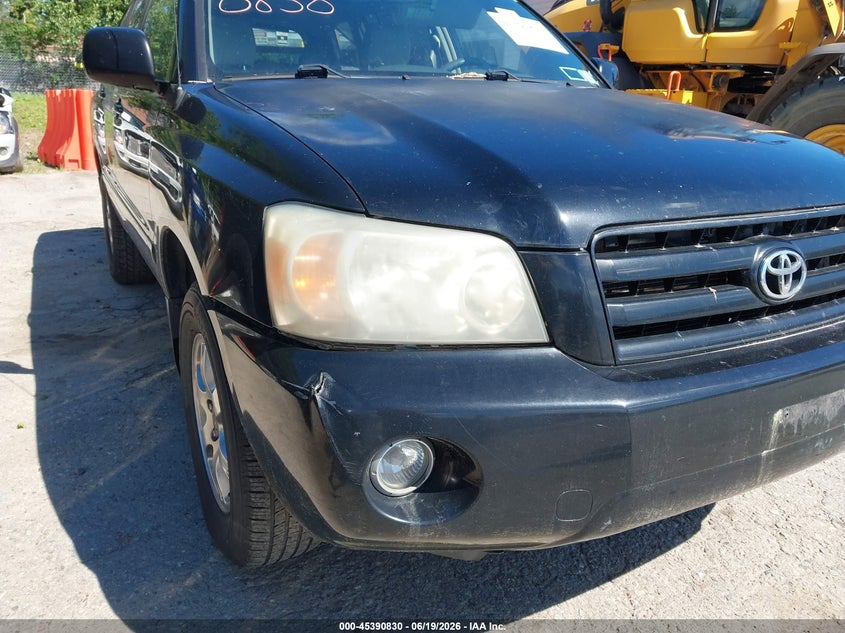 2006 Toyota Highlander VIN JTEEP21A660136643 IAAI salvage auction — NORMAL WEAR, Original (Maine), sold $725 on 2026-07-27 (photo 6)