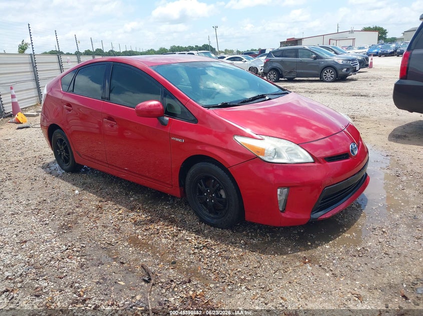 2013 Toyota Prius VIN JTDKN3DU1D1631168 IAAI salvage auction — NORMAL WEAR, Clear (Alabama), sold $650 on 2026-07-28 (photo 1)