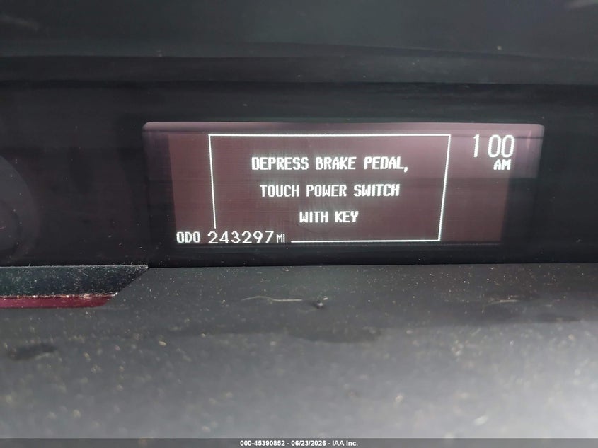 2013 Toyota Prius VIN JTDKN3DU1D1631168 IAAI salvage auction — NORMAL WEAR, Clear (Alabama), sold $650 on 2026-07-28 (photo 7)
