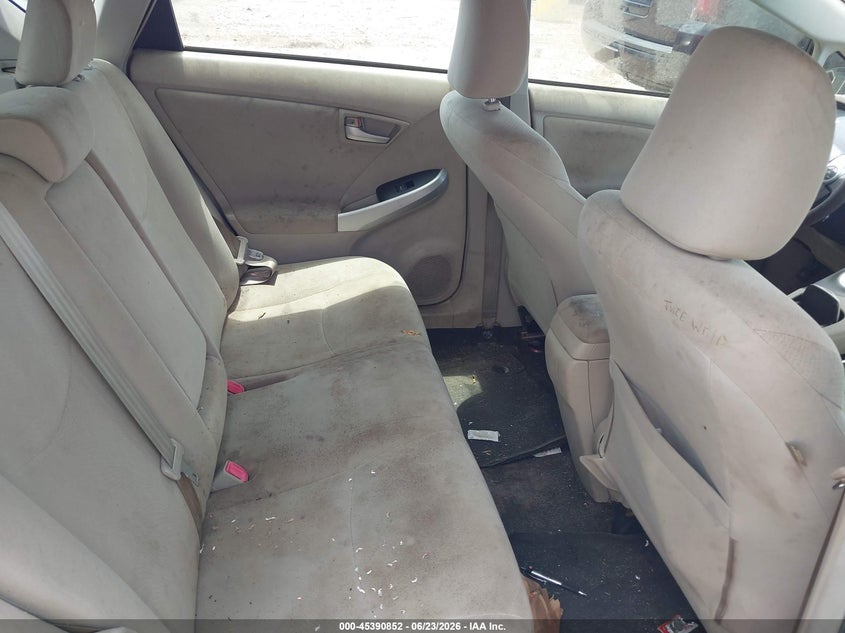 2013 Toyota Prius VIN JTDKN3DU1D1631168 IAAI salvage auction — NORMAL WEAR, Clear (Alabama), sold $650 on 2026-07-28 (photo 8)