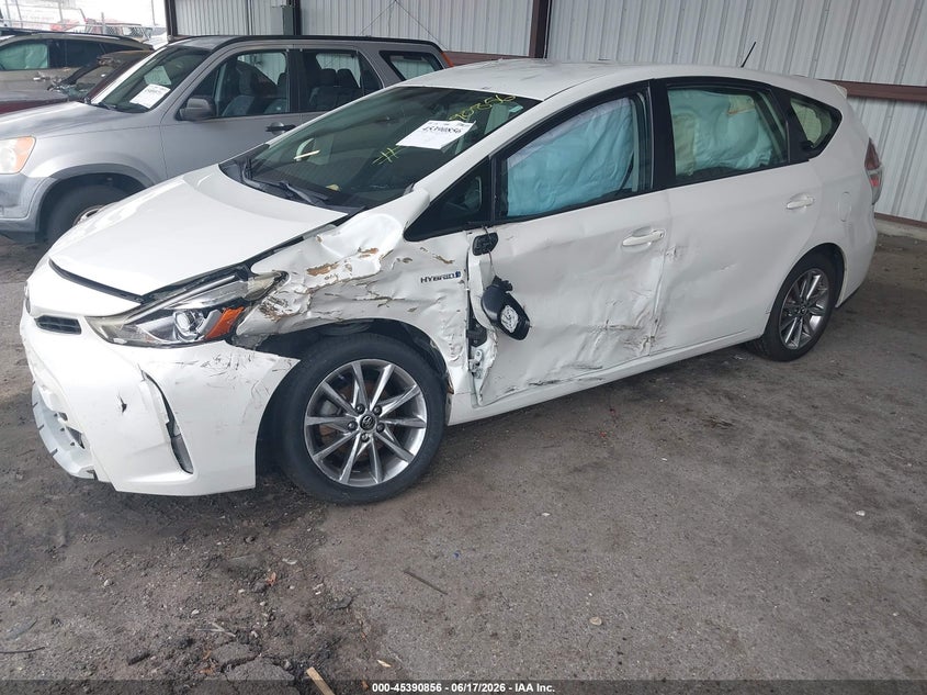 2015 Toyota Prius v VIN JTDZN3EU0FJ025408 IAAI salvage auction — UNKNOWN, Rebuildable (Florida), sold $2,550 on 2026-07-28 (photo 2)