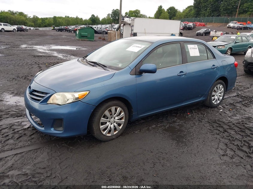 2013 Toyota Corolla VIN 5YFBU4EE1DP114786 IAAI salvage auction — NORMAL WEAR, Clear (Pennsylvania), sold $2,450 on 2026-07-07 (photo 2)