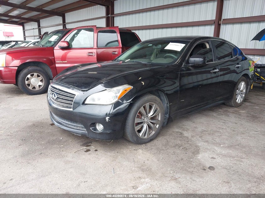 2011 Infiniti M37 VIN JN1BY1APXBM324820 IAAI salvage auction — NORMAL WEAR, Clear (Florida), sold $550 on 2026-07-21 (photo 2)