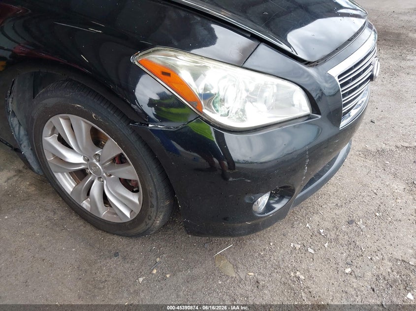 2011 Infiniti M37 VIN JN1BY1APXBM324820 IAAI salvage auction — NORMAL WEAR, Clear (Florida), sold $550 on 2026-07-21 (photo 6)