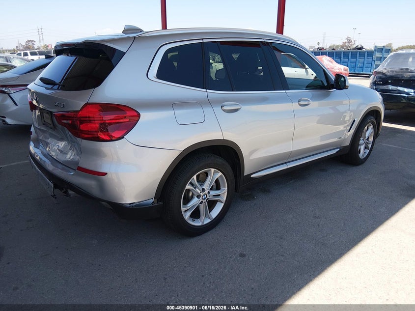 2018 BMW X3 VIN 5UXTR9C52JLD62007 IAAI salvage auction — FRONT & REAR, Salvage Title, sold $6,500 on 2026-07-23 (photo 4)