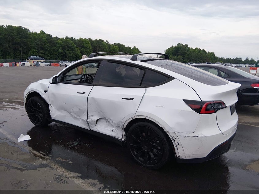 2020 Tesla Model y VIN 5YJYGDEE0LF037372 IAAI salvage auction — SIDE, Salvage (Georgia), sold $3,150 on 2026-07-25 (photo 3)