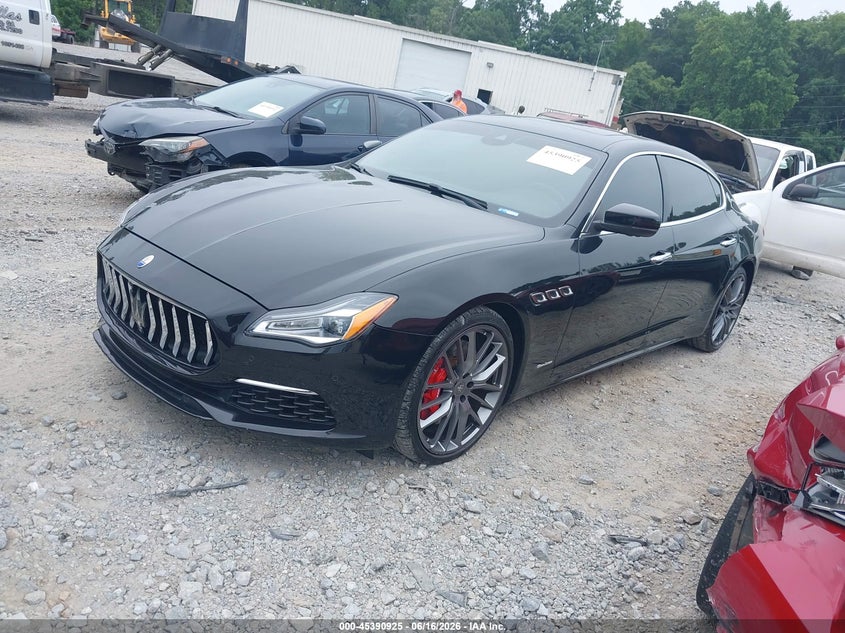 2018 Maserati Quattroporte VIN ZAM56PPL2J1280542 IAAI salvage auction — NORMAL WEAR, Clear (Georgia), sold $15,150 on 2026-07-14 (photo 2)