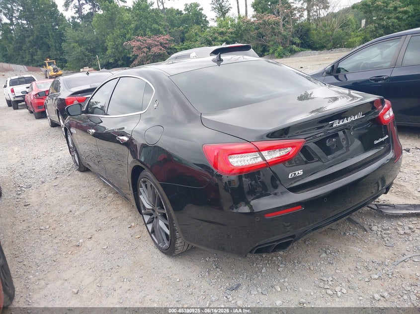 2018 Maserati Quattroporte VIN ZAM56PPL2J1280542 IAAI salvage auction — NORMAL WEAR, Clear (Georgia), sold $15,150 on 2026-07-14 (photo 3)