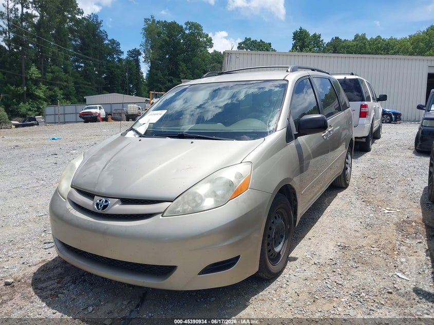 2008 Toyota Sienna VIN 5TDZK23C48S190803 IAAI salvage auction — NORMAL WEAR, Clear (Georgia), sold $650 on 2026-07-21 (photo 2)