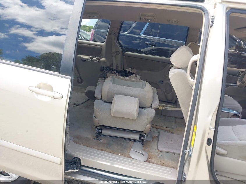 2008 Toyota Sienna VIN 5TDZK23C48S190803 IAAI salvage auction — NORMAL WEAR, Clear (Georgia), sold $650 on 2026-07-21 (photo 8)