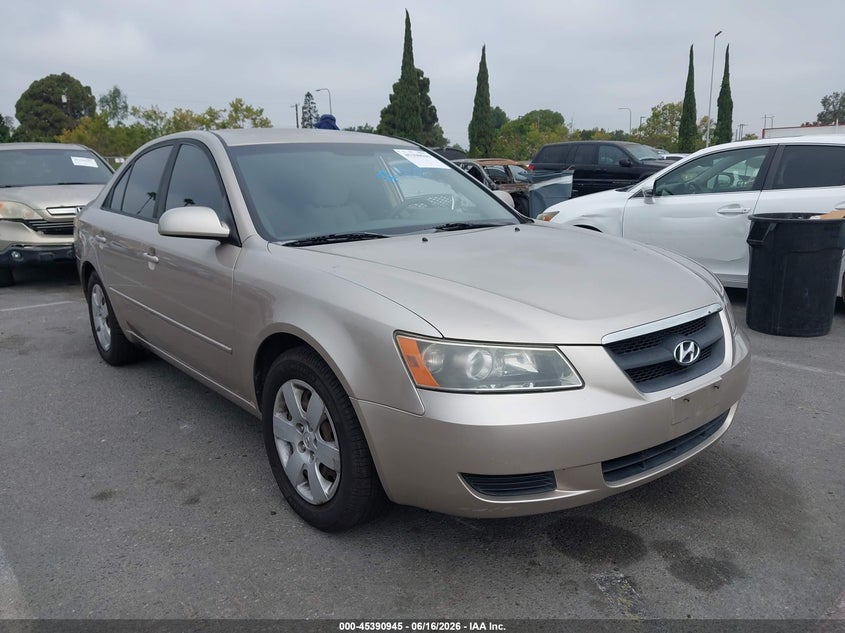 2008 Hyundai Sonata VIN 5NPET46C58H385639 IAAI salvage auction — THEFT, Salvage (California), sold $425 on 2026-07-16 (photo 1)