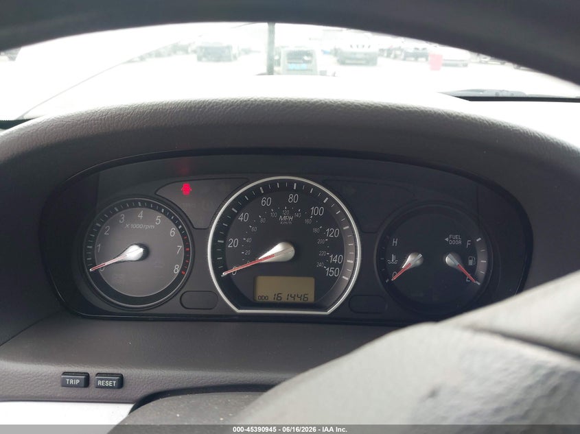 2008 Hyundai Sonata VIN 5NPET46C58H385639 IAAI salvage auction — THEFT, Salvage (California), sold $425 on 2026-07-16 (photo 7)