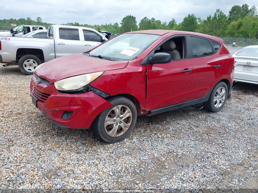 2013 Hyundai Tucson VIN KM8JT3ABXDU583670 IAAI salvage auction — NORMAL WEAR, Clear (Montana), sold $325 on 2026-07-24 (photo 2)
