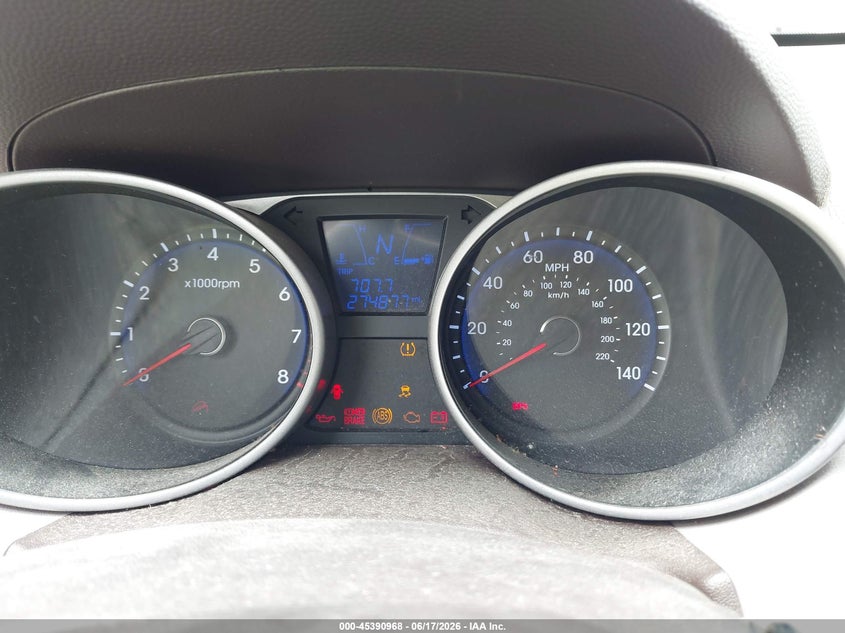 2013 Hyundai Tucson VIN KM8JT3ABXDU583670 IAAI salvage auction — NORMAL WEAR, Clear (Montana), sold $325 on 2026-07-24 (photo 7)