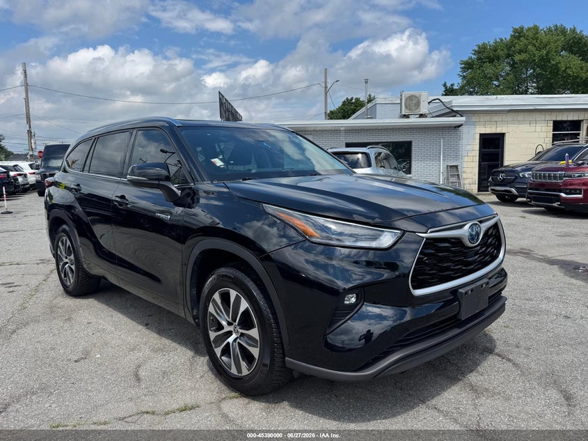 2021 Toyota Highlander VIN 5TDGARAH0MS012401 IAAI salvage auction — UNKNOWN, Clear (Illinois), sold $9,000 on 2026-07-19 (photo 1)