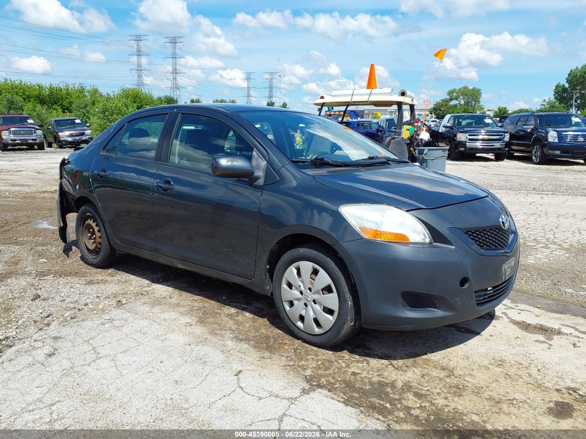 2011 Toyota Yaris VIN JTDBT4K34B1398681 IAAI salvage auction — NORMAL WEAR, Clear (Illinois), sold $725 on 2026-07-27 (photo 1)