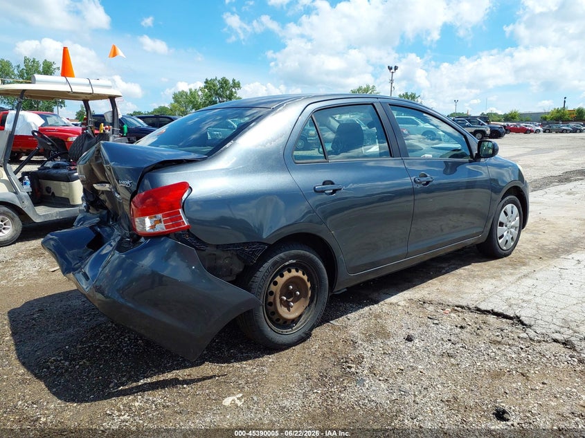 2011 Toyota Yaris VIN JTDBT4K34B1398681 IAAI salvage auction — NORMAL WEAR, Clear (Illinois), sold $725 on 2026-07-27 (photo 4)