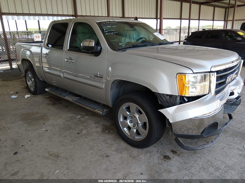 2011 Gmc Sierra 1500 VIN 3GTP1VE00BG144406 IAAI salvage auction — FRONT END, Salvage (Texas), sold $1,600 on 2026-07-09 (photo 1)