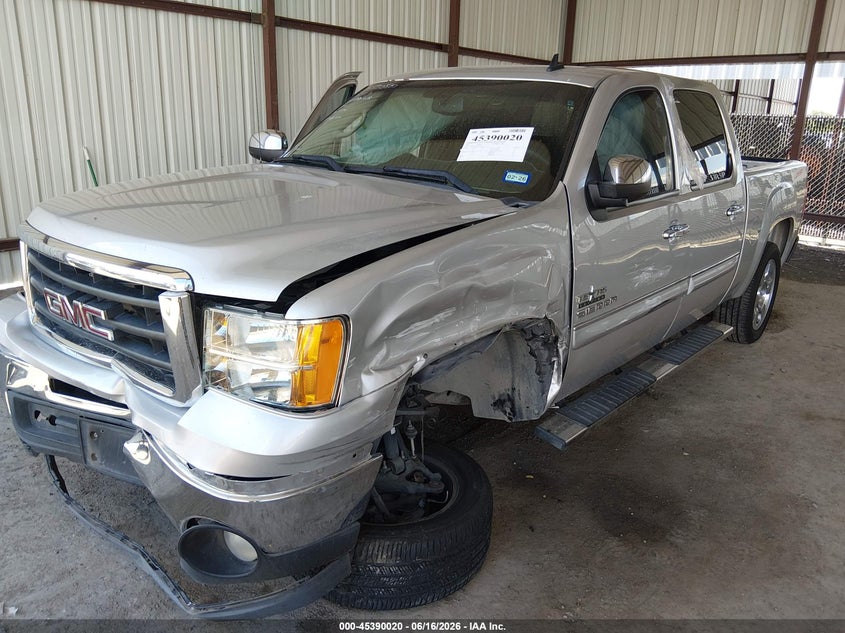 2011 Gmc Sierra 1500 VIN 3GTP1VE00BG144406 IAAI salvage auction — FRONT END, Salvage (Texas), sold $1,600 on 2026-07-09 (photo 2)