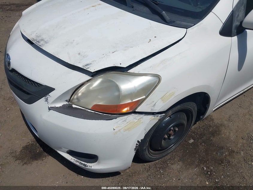 2008 Toyota Yaris VIN JTDBT923781291887 IAAI salvage auction — NORMAL WEAR, Clear (Florida), sold $575 on 2026-07-22 (photo 6)