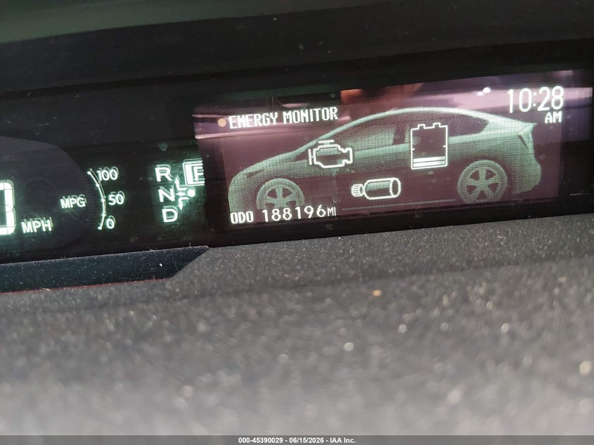 2014 Toyota Prius VIN JTDKN3DU8E1745704 IAAI salvage auction — NORMAL WEAR, Clear (Connecticut), sold $2,050 on 2026-07-09 (photo 7)