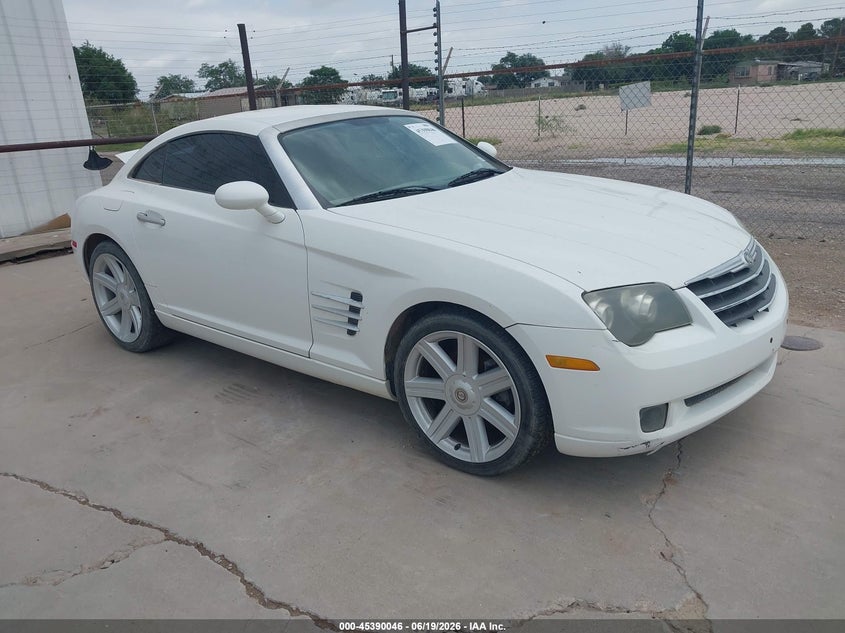 2004 Chrysler Crossfire VIN 1C3AN69L84X004532 IAAI salvage auction — NORMAL WEAR, Original (Texas), sold $175 on 2026-07-09 (photo 1)