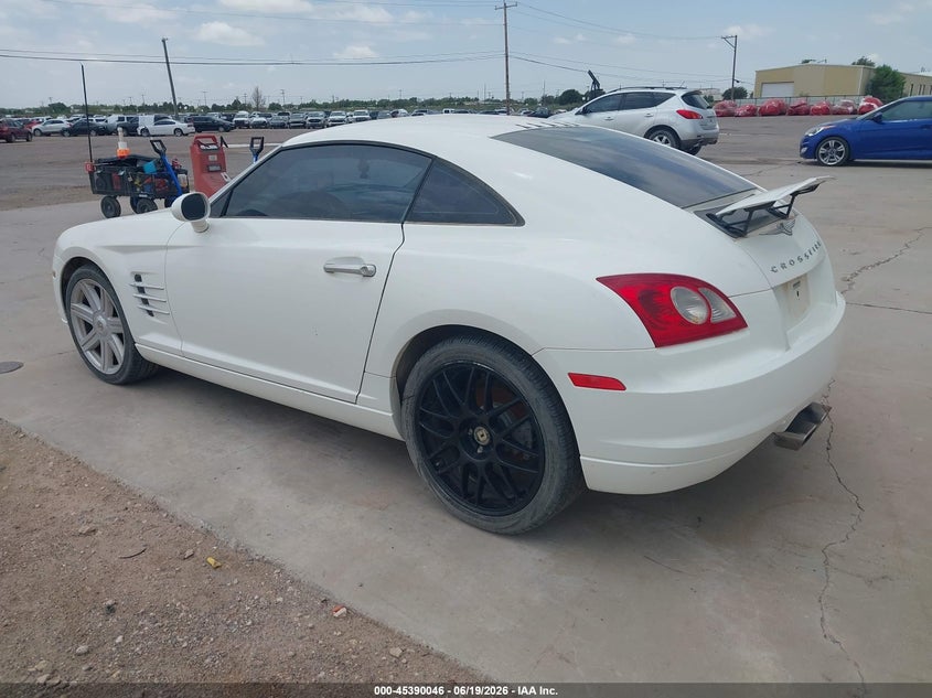 2004 Chrysler Crossfire VIN 1C3AN69L84X004532 IAAI salvage auction — NORMAL WEAR, Original (Texas), sold $175 on 2026-07-09 (photo 3)